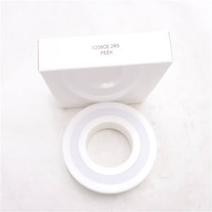 Roulement à billes entièrement en céramique 6208 2RS ZrO2 6208CE-2RS PTFE scellé 40*80*18mm - Product Image 4