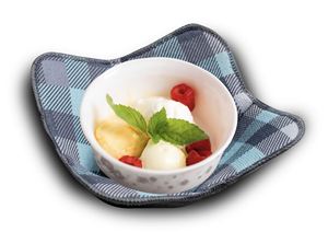 Lot de 4 supports de bols résistants à la chaleur pour micro-ondes, pour aliments chauds, multi-usages, pour protéger les mains du chaleur - Product Image 4