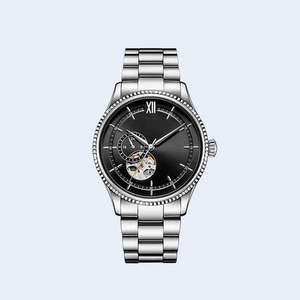 Relojes Mecánicos Automáticos de Lujo con Diseño Hueco para Hombre, Correa de Acero Inoxidable, Resistentes al Agua, Venta al Por Mayor - Product Image 4