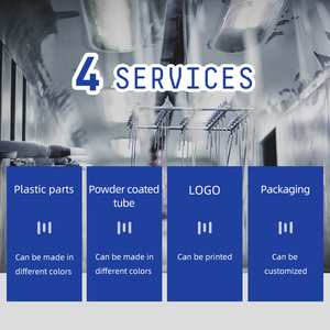 4 mobili cinesi in stile nero mobili industriali in Rattan laccato tela cassettiera mobile arredamento per la casa in metallo - Product Image 5