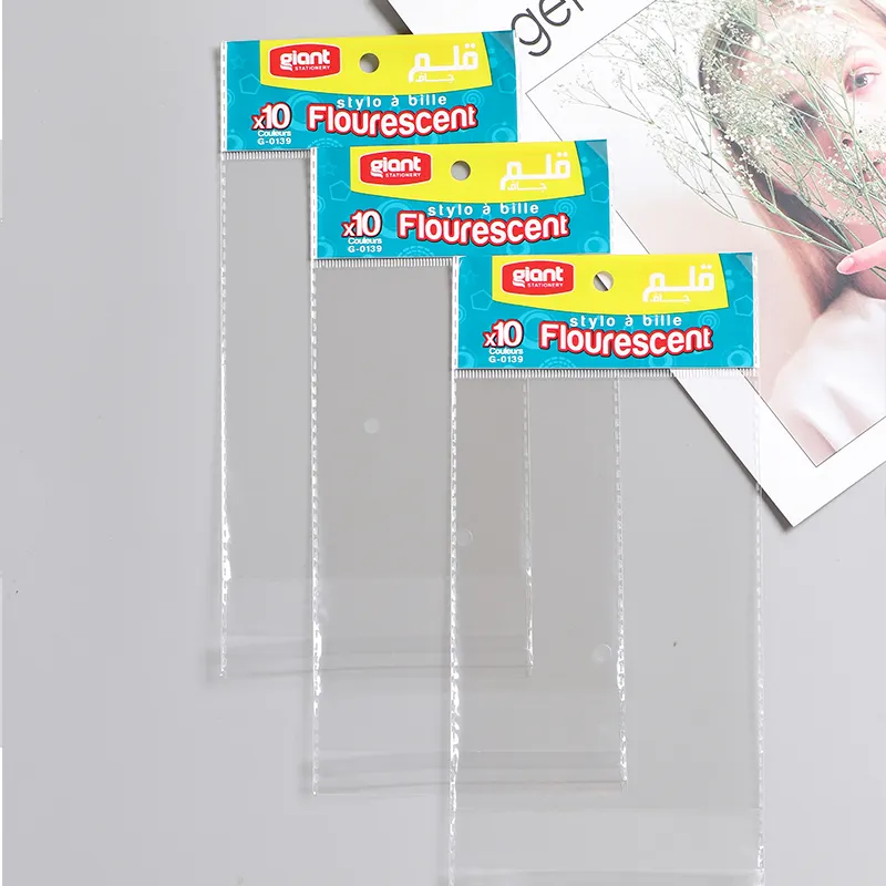 Opp Zakken/Custom Zelfklevende Afdichting Tape Zakken Plastic Pakket Gaaszak Diepdruk Huishoudelijke Producten Bopp Vochtbestendig