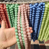 2025 cristal gros perles lumineuses couleur pierre lumineuse perles rondes Bracelet perles en vrac