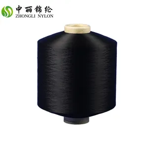 Manufacturer Provides High Elasticity Aa Grade Black Dty 70d 24f Nylon 6 Yarn
