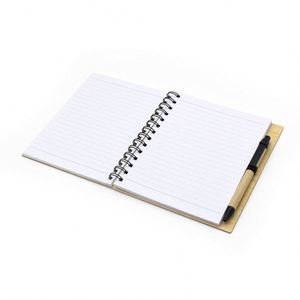 High Quality Environmental Friendly School Office Stationery 100% Natural Bamboo Pen and Notebook Set - Product Image 3