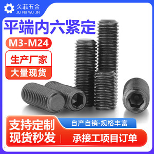 สกรูยึดขยายหัว Jiufei Hardware ขนาด M6 M8 ผิวเคลือบออกไซด์สีดำ เกรด 4.8 สกรูสำหรับงานอุตสาหกรรม - Product Image 5