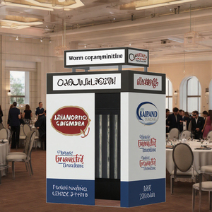 Conception d'apparence personnalisée de Machine d'image Photobooth simple à haute brillance pour appareil photo reflex numérique compatible avec la salle de photomaton - Product Image 6