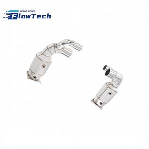 ท่อไอเสียสมรรถนะสูงสำหรับ Porsche 911 991.2 Carrera 3.0T T304 สแตนเลสสตีล พร้อมแผ่นกันความร้อน Eur 5 200 เซลล์ - Product Image 6