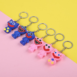 Nouveau porte-clés créatif en PVC souple, léger, imperméable, dessin animé, cadeau - Product Image 2