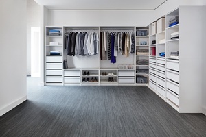 Chuyên Nghiệp Tùy Chỉnh Bằng Gỗ 4 Cửa Công Suất Lớn Ván Hạt Phòng Ngủ Tủ Quần Áo Armoire Tủ Quần Áo Để Bán - Product Image 3