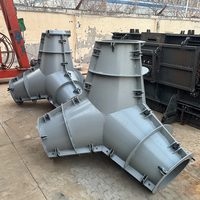 Moule en acier pour tétrapodes en béton sur mesure, coffrage préfabriqué pour blocs tétrapodes pour projet de protection des murs de soutènement contre les vagues