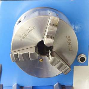 <span class=keywords><strong>Mandrin</strong></span> manuel à défilement Camlock pour <span class=keywords><strong>tour</strong></span> à <span class=keywords><strong>bois</strong></span>, fraiseuse, perceuse, à montage direct, à centrage automatique, à mâchoires en acier trempé K11-125 - Product Image 6