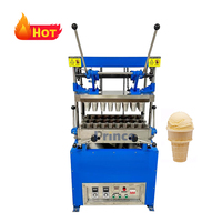Machine industrielle semi-automatique PRINCE pour la fabrication de cornets de glace, gaufrettes et coupelles comestibles, production de 600-800 pièces/heure