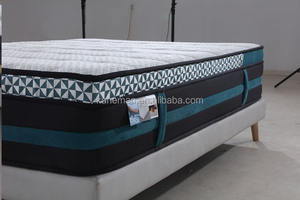 Colchón de muelles de bolsillo y cama de alta calidad, 13 pulgadas, OEM/ODM, tamaño Queen híbrido - Product Image 4