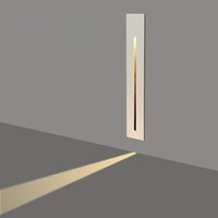 Jpungsun 3W Led éclairage d'escalier intérieur LED étanche étape lumières IP20/IP65 encastré applique murale décorative escalier lumière