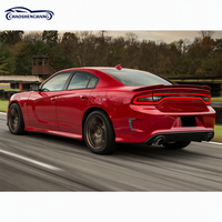 Cache de sortie d'air latérale de pare-chocs arrière large en plastique ABS pour Dodge Charger 2015-2021 – Amélioration du style extérieur agressif