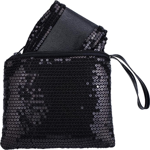 Yeni düğün moda ucuz pullu siyah bale düz terlik parti parti için - Product Image 6