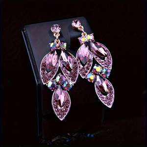 Set di 2 Collane con Fiori di Cristallo Esagerati, Decorazione Gioiello, Idea Regalo per un Amico o per Te - Product Image 2