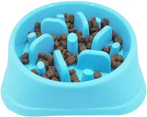 Großhandel Hot Hot Sell Slow Feeder Hunden äpfe kleine Rasse Verhindern Sie Ersticken Hund Slow Feeder Bowl Slow Feeder Hund Wasserschale