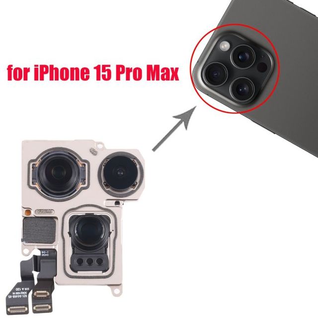 Wholesale Replacement Back Rear Big Camera Mould Flex Cable for iphone 15 14 Pro Max 13 12 11 Xs Max Xr X 8 7 6s 6 Plus