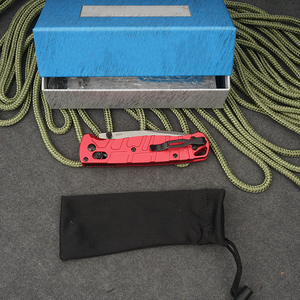 มีดพับ Benchmade 535 รุ่นยอดนิยม สำหรับกิจกรรมกลางแจ้ง ใบมีดเหล็ก S30V ด้ามอลูมิเนียม สินค้าในสหรัฐฯ จัดส่งรวดเร็ว เหมาะสำหรับการตั้งแคมป์ - Product Image 5