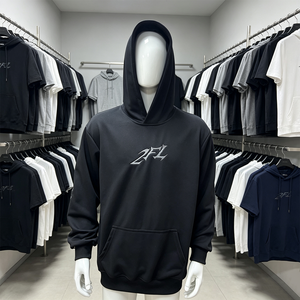 Sudadera con Capucha Personalizada con Logotipo, de Gran Venta, Gruesa, para Invierno, Unisex, de Felpa, Forrada de Poliéster y Algodón, con Bordado y Estampado - Product Image 1