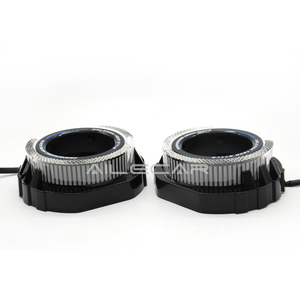 5D mắt thiên thần hình tròn cho xe ô tô phổ màu RGBW đuổi theo Halo Vòng đèn xe trang trí - Product Image 3