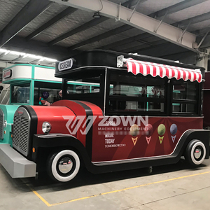 Nuevo Tipo de Camioneta de Café Ambulante, Carrito de Comida, Frituras, Helados, Camión de Comida Móvil Personalizado para Fiestas - Product Image 1