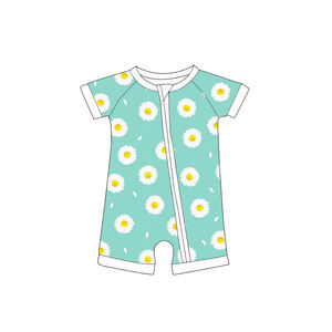 아동용 대나무 반팔 잠옷 RTS 아동복 유아복 제조업체 부티크 재고 있음 부드럽고 통기성 좋은 95% 대나무 의류 - Product Image 3