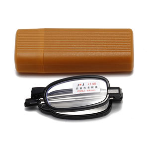 نظارات قراءة محمولة قابلة للطي للرجال والنساء، لكبار السن، عادية، عالية الوضوح، مضادة للضوء الأزرق، نظارات قراءة JJ 812 - Product Image 6