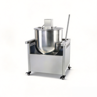 Machine à Popcorn Commerciale au Gaz avec Agitateur Électrique et Chariot Mobile pour la Production de Popcorn Caramel Papillon