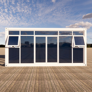 Modern Detachable Container House Rectangle Living Container With Glass <b>Curtain</b> Wall Standard <b>Thickness</b> - Product Image 3