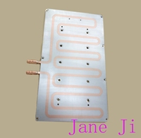 Plaque froide liquide OEM avec Tube en cuivre pour plaque de refroidissement IGBT industrielle