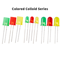 Vente en gros de lampes LED à diode infrarouge InGaAs de haute qualité, à lumière concave diffusée, claires comme l'eau, longueur d'onde spéciale 5 mm