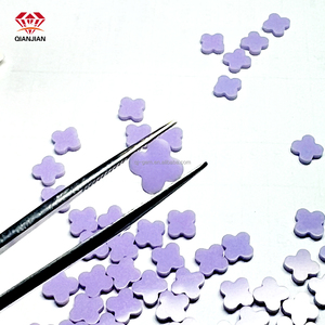 Malachite Sintetica all'Ingrosso 6*6*2mm, Malachite a Quattro Foglie, Malachite a <span class=keywords><strong>Tre</strong></span> Foglie per Creazione di Gioielli - Product Image 6