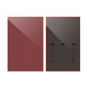 Panneau solaire Cdte flexible à couche mince adhésive chaude Panneau solaire en verre photovoltaïque transparent Panneaux solaires Bipv en tellurure de cadmium - Product Image 5