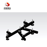 Soporte resistente de aluminio profesional Line Array Speaker Tower Truss para sistema de sonido