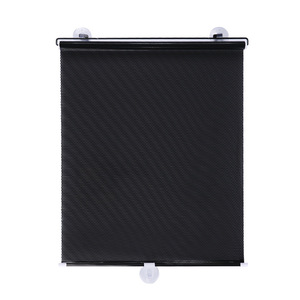 ม่านบังแดดรถยนต์แบบพับเก็บอัตโนมัติ PVC กันความร้อน ม่านม้วนป้องกันแสงแดด - Product Image 5