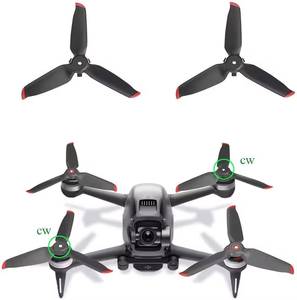 Hélices de drone CW CCW à 3 pales, accessoires de remplacement à dégagement rapide avec pointe rouge pour pièces de rechange de drone FPV - Product Image 3