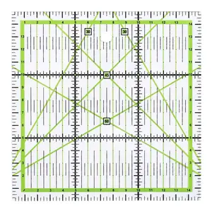 15*15 cm vuông Quilting may chắp vá Cai Trị nhà nghệ thuật cắt Công cụ thợ may thủ công DIY may đo văn phòng phẩm