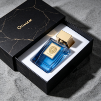 Flacon de parfum de luxe de créateur 30ml 100ml, flacon d'eau de parfum 50ml, flacons de parfum carrés avec vaporisateurs et boîtes