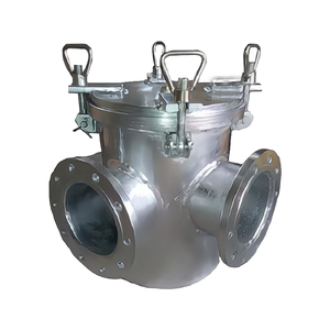 Vannes de retenue de type panier en acier inoxydable galvanisé de haute qualité, à bride marine, pour eau de mer, manuelles, grossières, Miston CBT497-94 - Product Image 4
