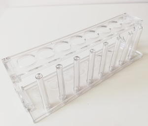 Gelsonlab HSG-020 de <span class=keywords><strong>tube</strong></span> à Essai Acrylique Support de Support de <span class=keywords><strong>Tube</strong></span>, TestLab Support de <span class=keywords><strong>Tube</strong></span> à Essai Support 22mm 8 Trous - Product Image 2