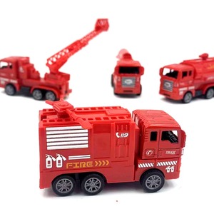 Camión de juguete de aleación de zinc y plástico para niños, modelo de gran Idea de regalo, colección de simulación de camión de <span class=keywords><strong>bomberos</strong></span> y camión de escalera para jugar - Product Image 3