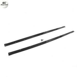 Extensiones de Faldones Laterales de Fibra de Carbono para Alfa Romeo Giulia Sedán de 4 Puertas 2015-2017 - Product Image 6