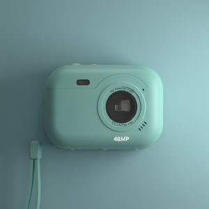 Cámara Digital Compacta para Niños OEM ODM de 48MP con Enfoque Automático, Doble Lente, para Selfies y Vlogs, con Zoom 8X - Product Image 2