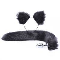 Jouet anal pour femmes, longue queue d'animal, renard, plug anal, jouet sexuel en métal, queue de cheval, queue de lapin