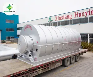 Vacuum Plastic Pyrolysis Machine New Design Continuous Feed Pyrolysis Systems For Sale