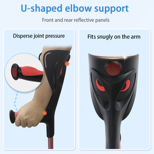 SUNCARE Béquille de <span class=keywords><strong>marche</strong></span> légère en aluminium réglable pour les aînés et les personnes handicapées - Product Image 3