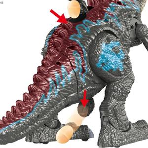 Giocattolo Robot Dinosauro Elettronico Camminante con Suoni Realistici e Spruzzi d'Acqua, Robot RC T-Rex - Product Image 3