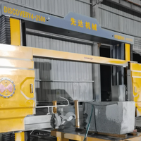 Machine de traitement de la pierre CNC multifonctionnelle pour les arcs, découpe intelligente au diamant